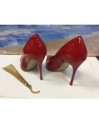 Женские туфельки Gallary красные размер 38