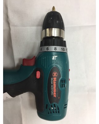 Шуроповерт Hammer ACD120C +2 батареи сменные + зарядка