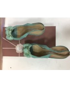 Туфли женские бледно-зеленые с бантом Nocturne Rose 38р. Италлия