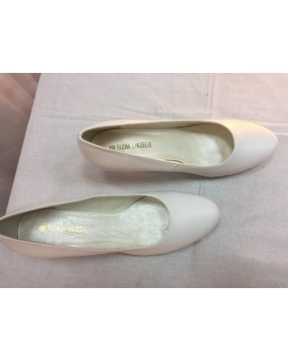 Туфли женские белые Elena Chezelle 38 1/2новые
