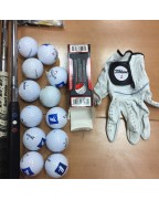 Комплект для гольфа. 10 клюшек, 1 ручка, рюкзак, шары 12шт, 8 гвоздикоф, 1 перчатка